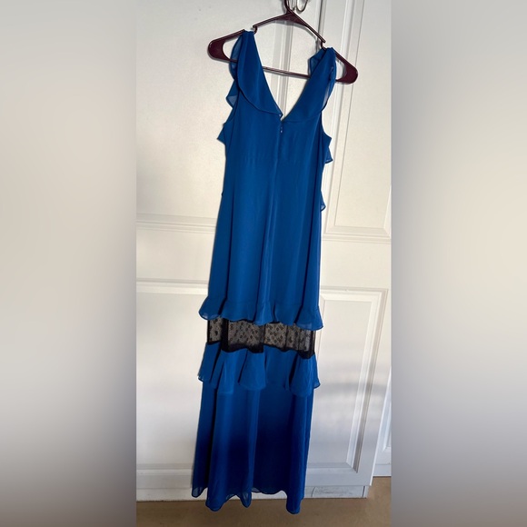 NWT BCBGeneration Lace-Inset Tiered Ruffled Maxi Dress - Size 2 - Picture 11 of 15